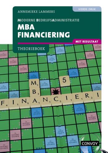 9789463172844 - MBA Financiering met resultaat Theorieboek