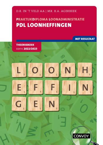 9789463173100 - PDL Loonheffingen Theorieboek 2022-2023