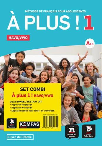 9789463251655 - A plus ! 1 Set Combi havo/vwo livre + cahier + digitaal
