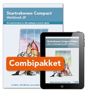 9789463261371 - Startrekenen compact 2f combipakket werkboek + lic 24 mnd
