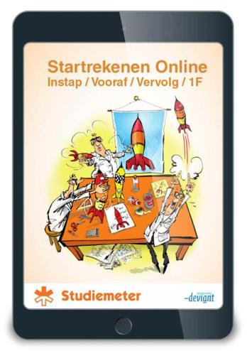 9789463261975 - Startrekenen Instap +Vooraf +1F onl +3D +VR (ER), lic 12 mnd