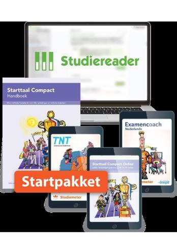9789463262996 - Studiereader Starttaal Compact 2f/3f handboek + lic 12 mnd