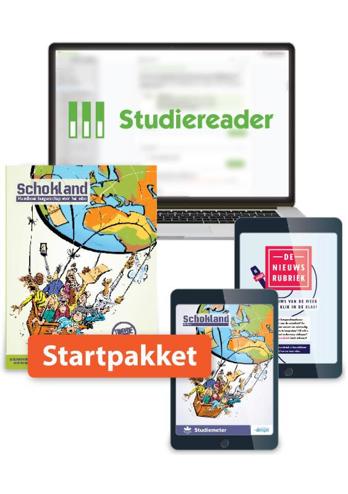 9789463263139 - Studiereader Schokland handboek + licentie voor 12 maanden