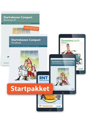 9789463263337 - Startrekenen Compact 3f handboek + werkboek 3f + lic 12 mnd