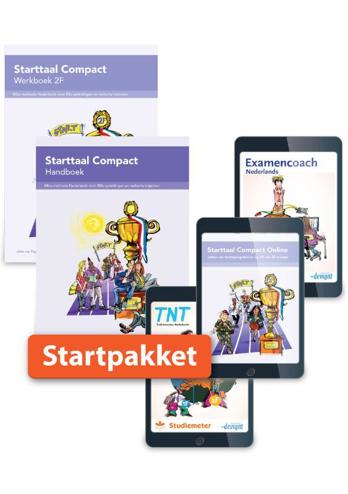 9789463263429 - Starttaal Compact 2f handboek + werkboek 2f + lic 12 mnd