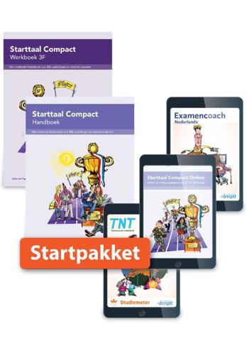 9789463263436 - Starttaal Compact 3f handboek + werkboek 3f + lic 12 mnd