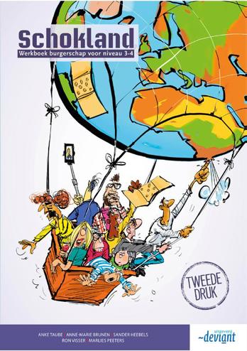 9789463264693 - (ECK) Schokland Niveau 3-4 (handboek + werkboek + licentie 12 mnd)