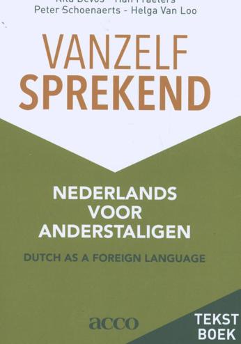 9789463446969 - Vanzelfsprekend. Nederlands voor anderstaligen tekstboek