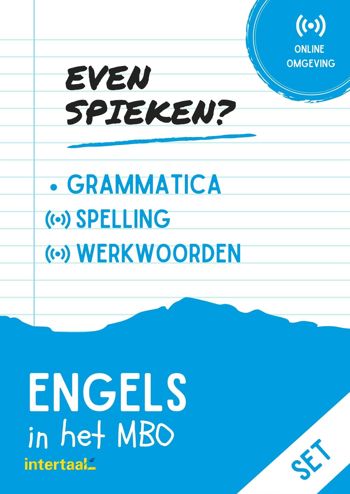 9789463923514 - Even Spieken - Engels in het MBO (set)
