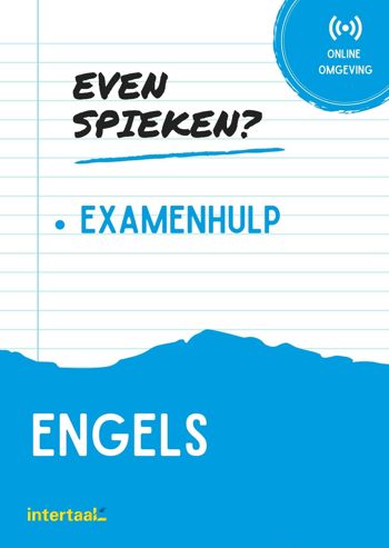 9789463923538 - Even Spieken - Examenhulp Engels