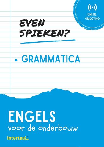 9789463923552 - Even Spieken - Grammatica Engels voor de onderbouw