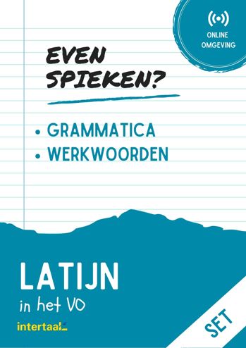 9789463923729 - Even Spieken - Latijn in het VO (set)