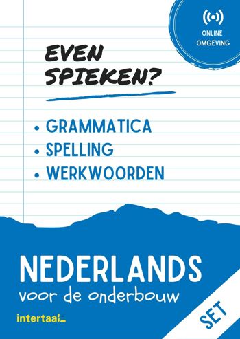 9789463923828 - Even Spieken - Nederlands voor de onderbouw (set)
