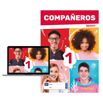 9789463925785 - Compañeros deel 1 boek + digitale licentie (LiFo)