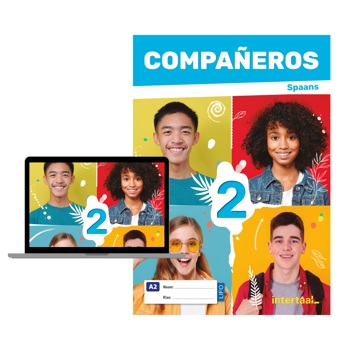 9789463925884 - Compañeros deel 2 boek + digitale licentie (LiFo)