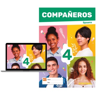 9789463926089 - Compañeros deel 4 boek + digitale licentie (LiFo)