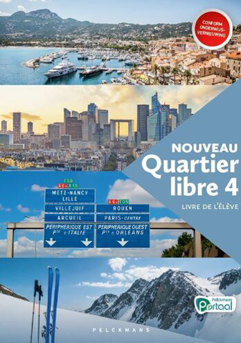 9789464011784 - Nouveau Quartier libre 4 livre de l'élève (incl Pelckm port)