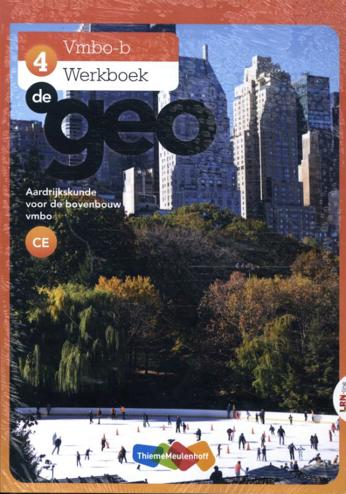 9789464132847 - De Geo LRN-line in Learnbeat + boek 4 vmbo-b CE