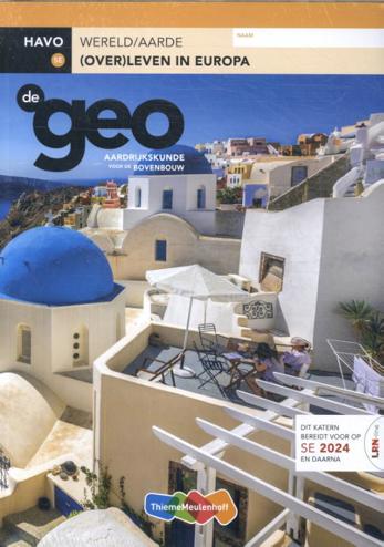 9789464138467 - De Geo LRN-line (SE) in Learnb+bk havo (Over)leven in Europa