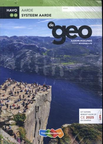 9789464138474 - De Geo LRN-line (CE 2025 ev) in Learnb+bk havo Systeem aarde