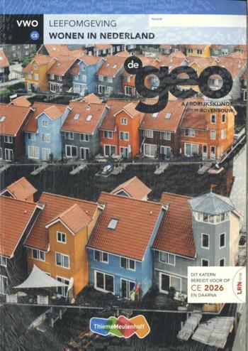 9789464138528 - De Geo LRN-line (CE 2026 ev) in Learnb + bk vwo Wonen in Ned