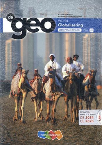 9789464138993 - De Geo LRN-line online in Learnbeat + boek 5 vwo