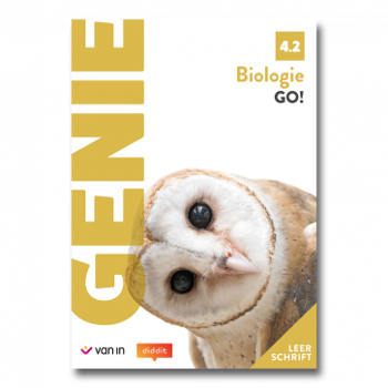9789464174441 - Genie Biologie GO! 4.2 leerschrift 2u (+ diddit)
