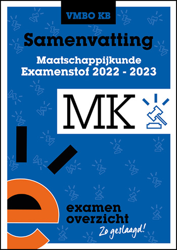 9789464380507 - Samenvatting Examenstof Maatschappijkunde VMBO KB 2022-2023
