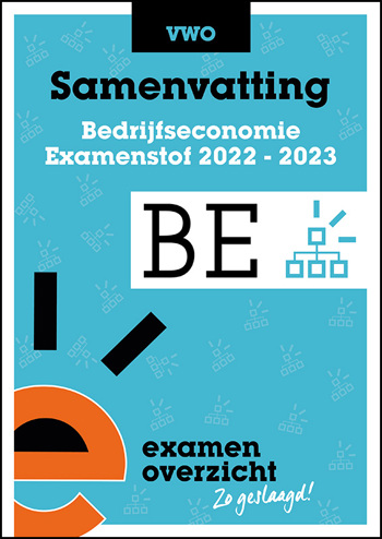 9789464380675 - Samenvatting Examenstof bedrijfseconomie VWO 2022-2023