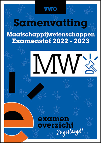 9789464380743 - Samenvatting Examenstof Maatschappijwetenschap VWO 2022-2023
