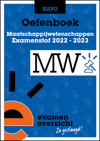 9789464380880 - Oefenboek Examenstof Maatschappijwetenschappen HAVO 2022-2023