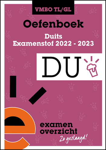 9789464381108 - Oefenboek Examenstof Duits VMBO TL/GL 2022-2023