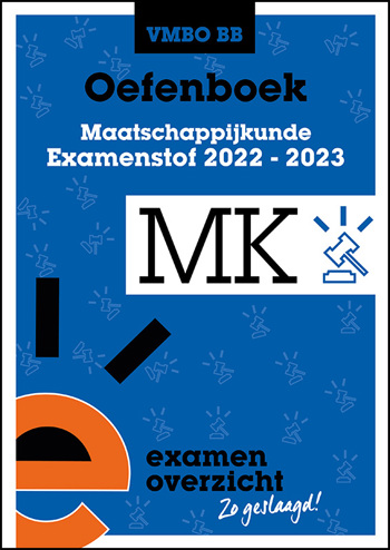 9789464381382 - Oefenboek Examenstof Maatschappijkunde VMBO BB 2022-2023