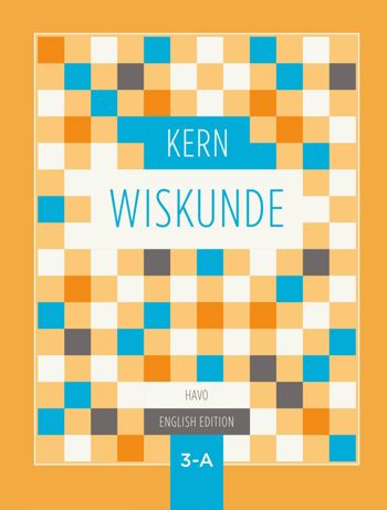 9789464420036 - KERN Wiskunde English edition 3 havo leerboek deel A