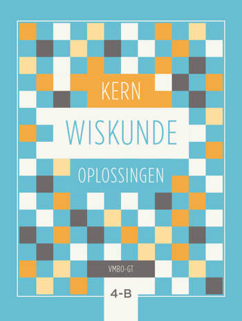 9789464421064 - KERN Wiskunde 4 vmbo-gt oplossingenboek deel B