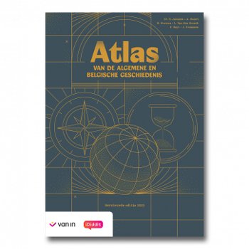 9789464701494 - Atlas van de algemene en Belgische geschiedenis (ed 2023) (+ iDiddit)