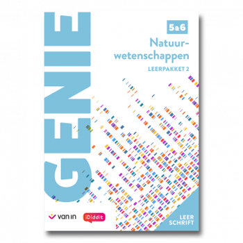 9789464704075 - Genie Natuurwetenschappen 5&6 leerpakket 2 leerschrift (+iDiddit)