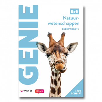9789464704099 - Genie Natuurwetenschappen 5&6 leerpakket 3 leerschrift (+ iDiddit)