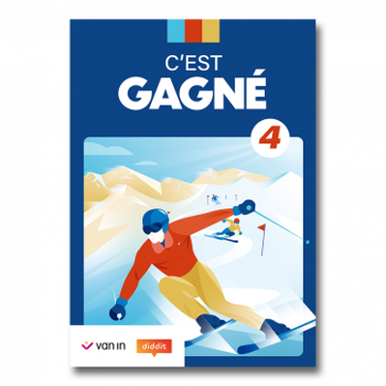 9789464705737 - C'est Gagné 4 leerwerkboek (incl diddit) (editie 2024)