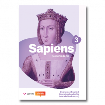 9789464706833 - Sapiens 3 D DG D/A leerwerkboek 1u (ed 2024) (incl diddit)