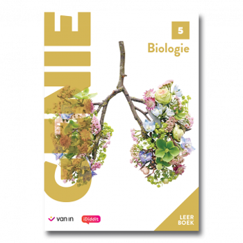 9789464707007 - Genie Biologie 5 leerboek (incl iDiddit)