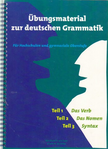 9789490030025 - Uebungsmaterial zur deutschen grammatik fuer hochschulen und gymnasiale oberstufe