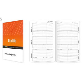 9789490245191 - 1blik Schoolagenda 2019-2020