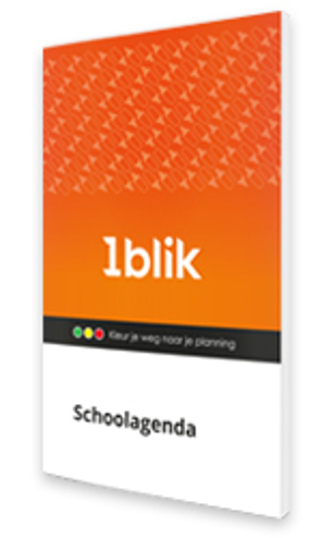 9789490245221 - 1blik Schoolagenda 2020-2021