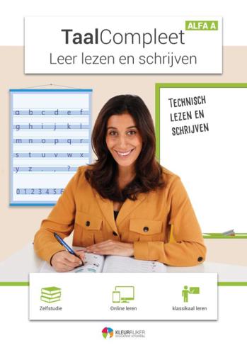 9789490807436 - TaalCompleet Leer lezen en schrijven Alfa A werkboek