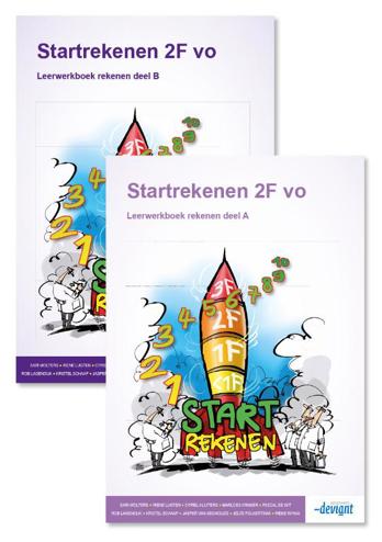 9789490998882 - Startrekenen 2f vo leerwerkboek deel a+b