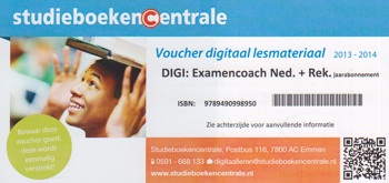 9789490998950 - Examencoach Nederlands + rekenen (ER) licentie 12 maanden