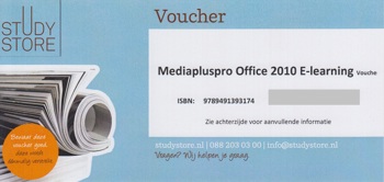9789491393174 - Mediaplus MOS e-learning MBO Box Graafschapscollege