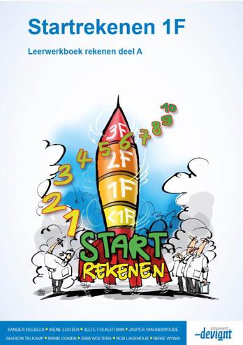 9789491699412 - Startrekenen 1f leerwerkboek deel a