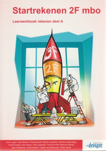 9789491699450 - Startrekenen 2f mbo leerwerkboek deel a+b